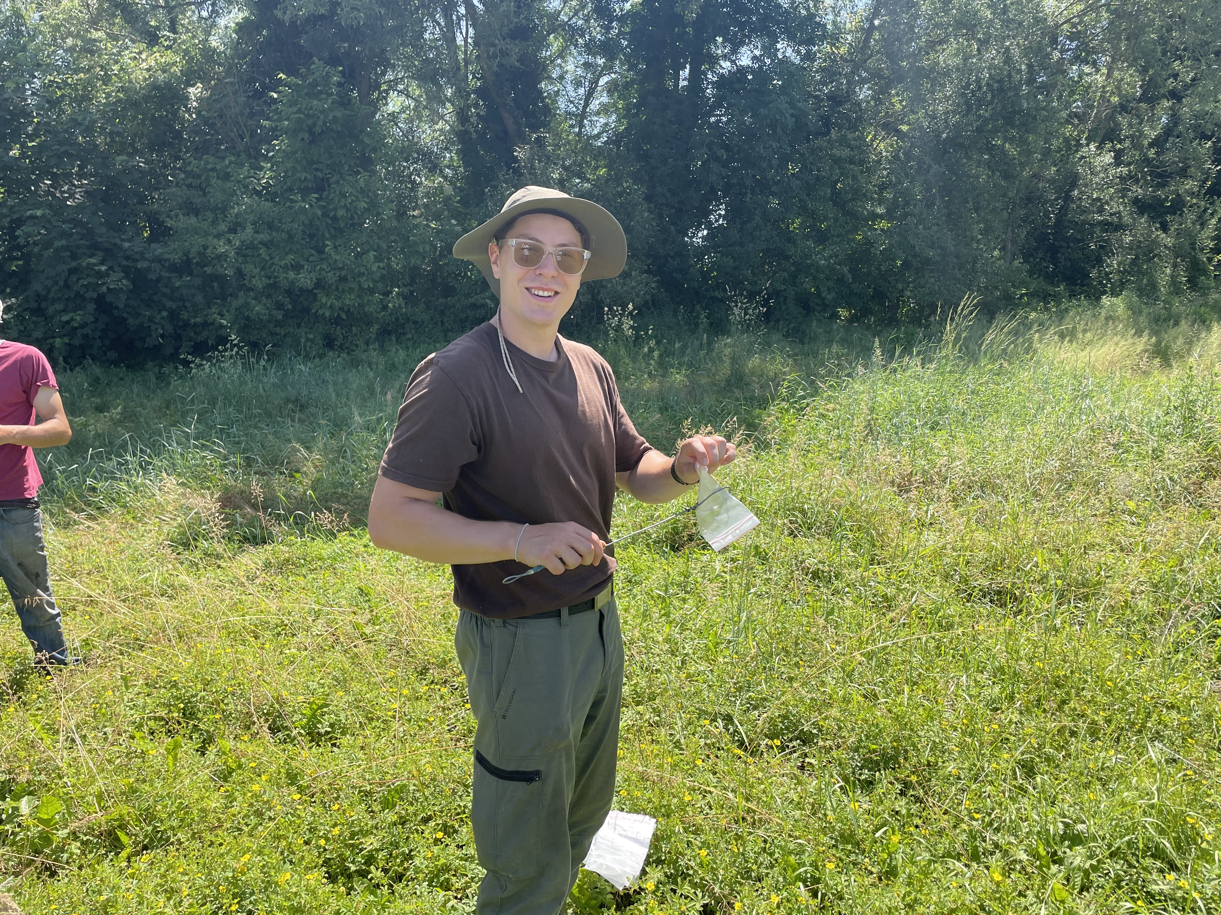 WP4 fieldwork, researcher Theo